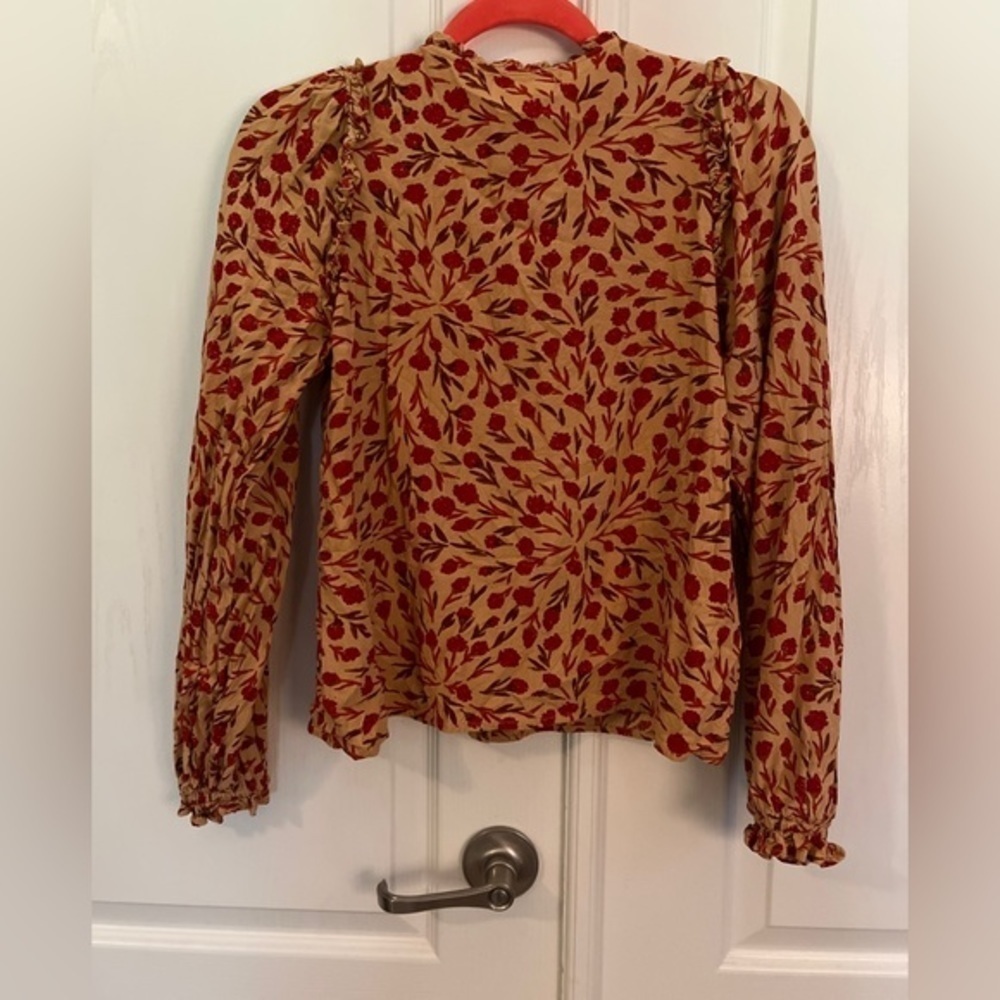XIX PALMS S Toledo Ruffle Top - Picture 8 of 12